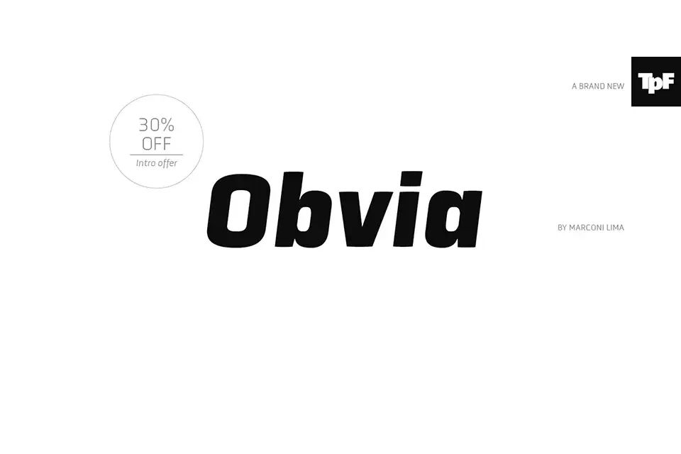 Obvia Font Family