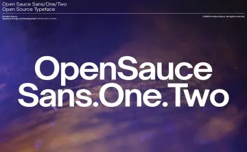 Open Sauce Font Family