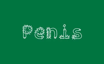 Penis Typography Font