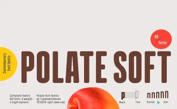 Polate Soft Font Family