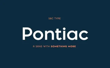 Pontiac Font Family