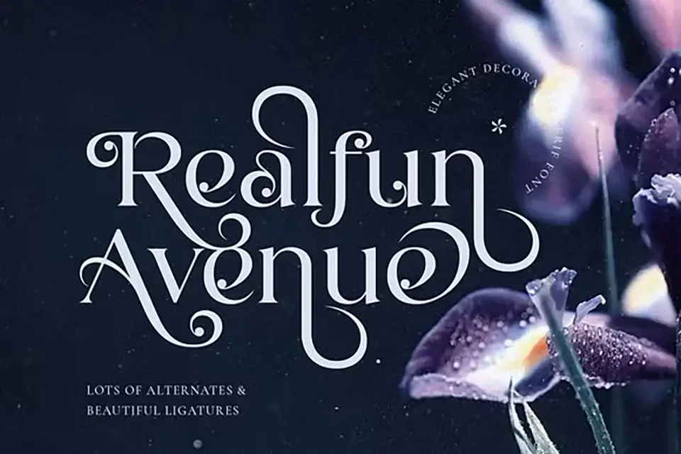 Realfun Avenue Font