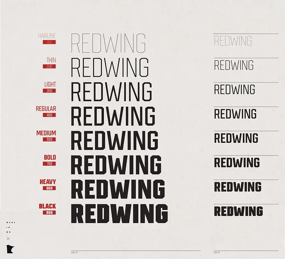 Redwing Display Font