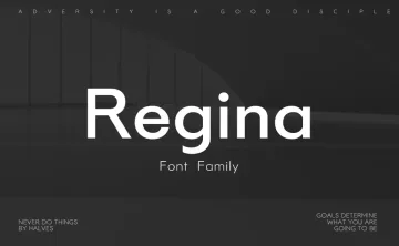 Regina Font Family