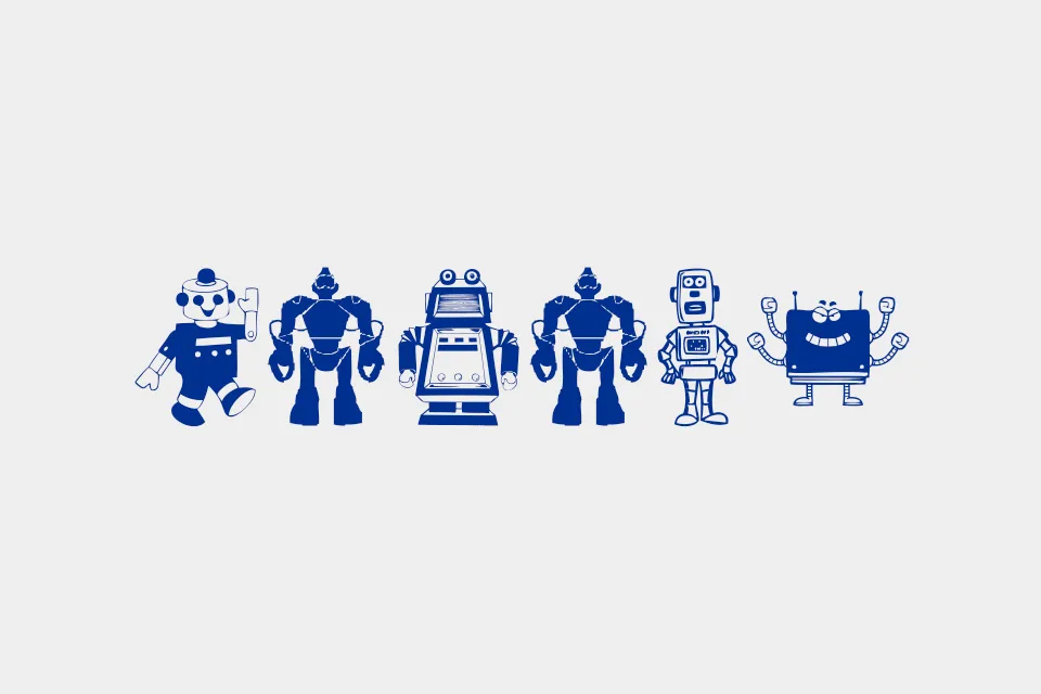 Robots font download