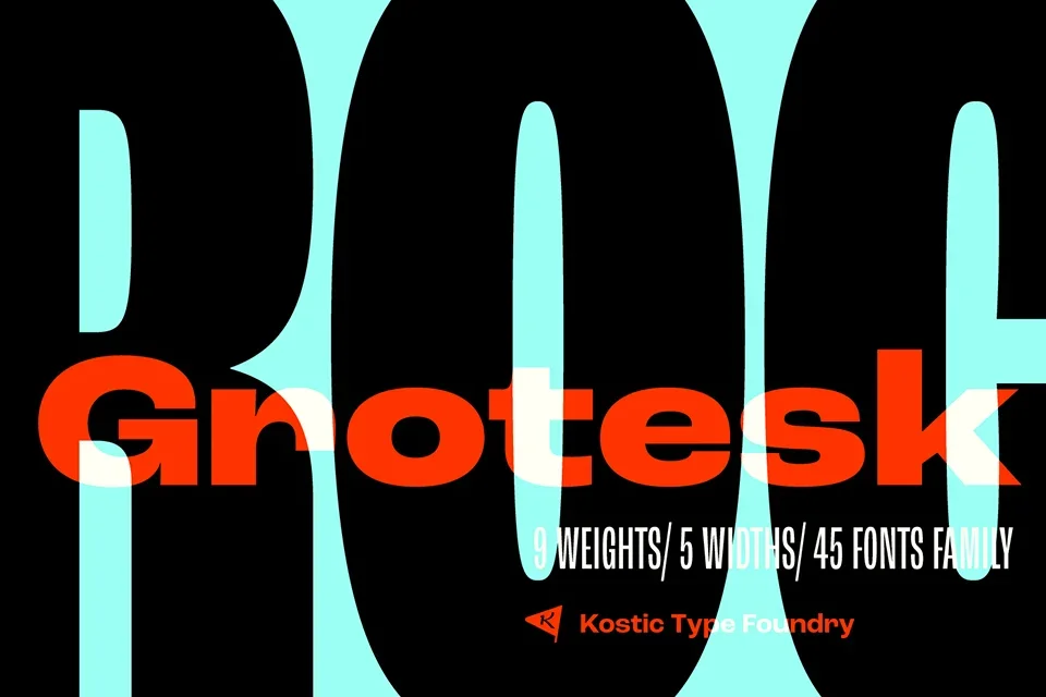 Roc Grotesk Font Family