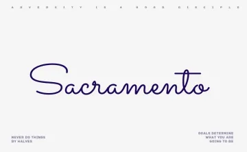 Sacramento Font