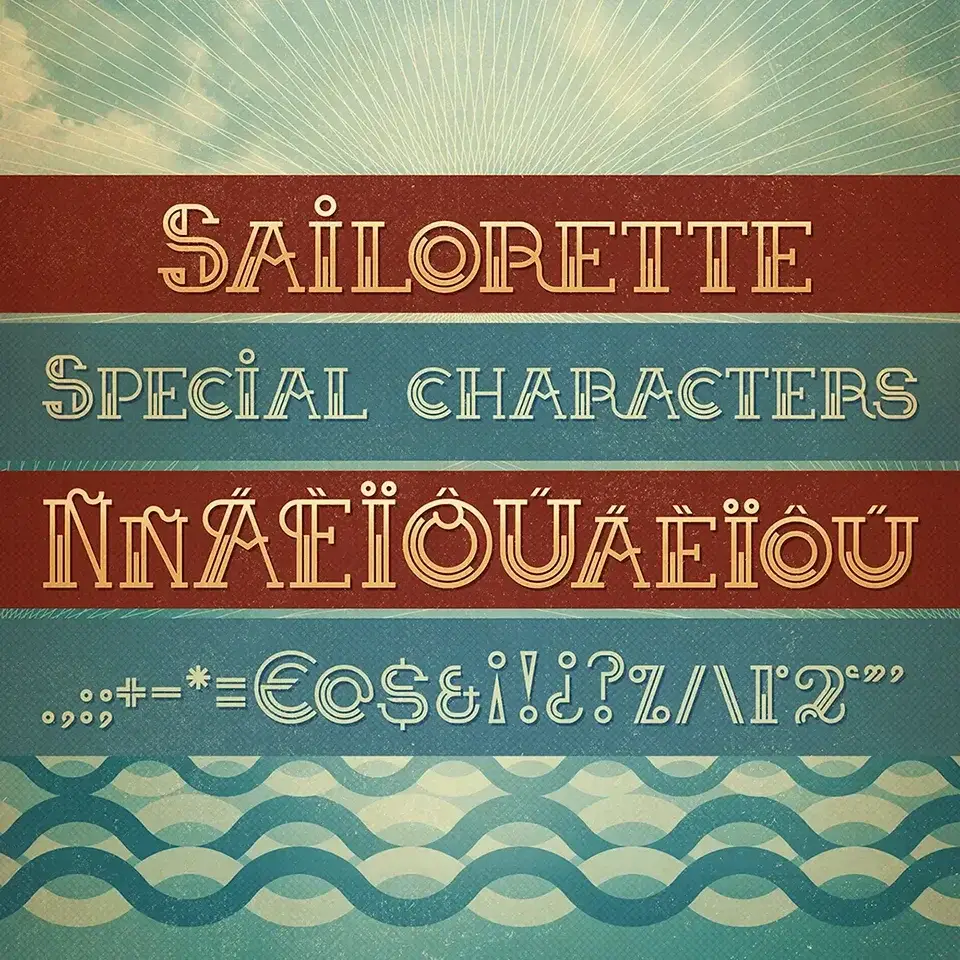 Sailorette Font