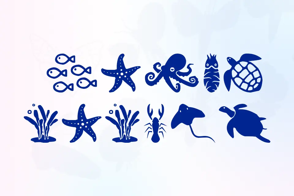 Sea Life font download