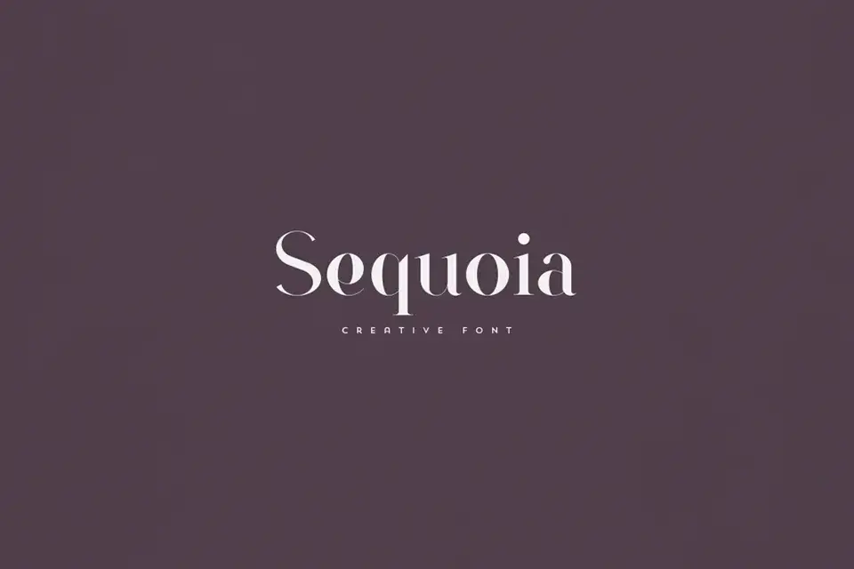 Sequoia Font