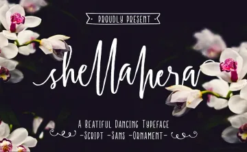 Shellahera Script font