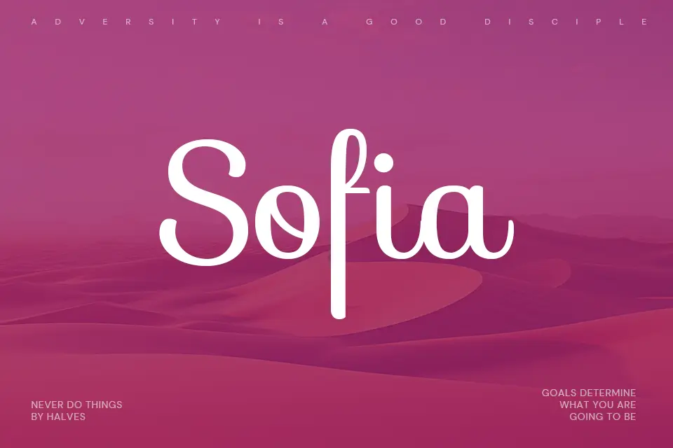 Sofia Font