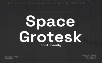 Space Grotesk Font Family