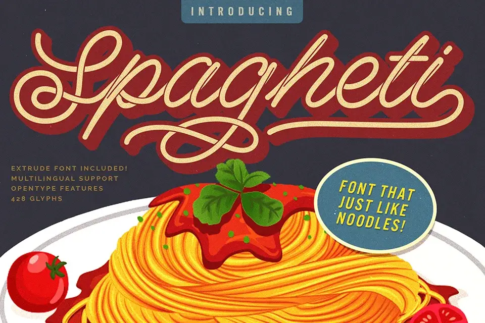 Spagheti Script Font