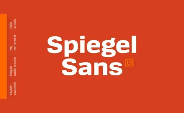 Spiegel Sans Font Family