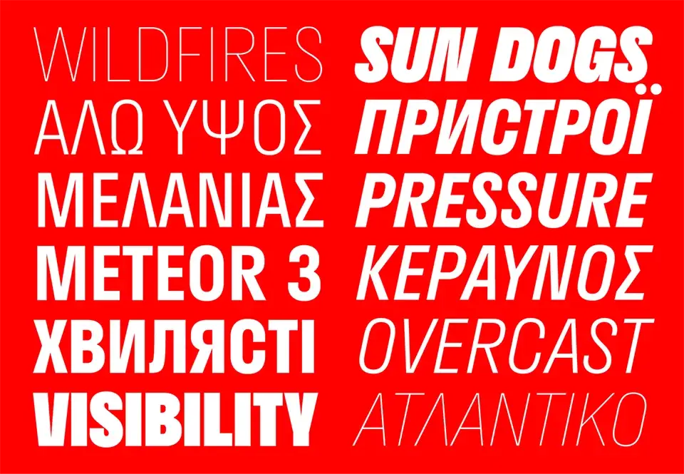 Stratos Font Family