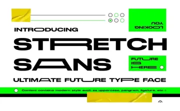 Stretch Sans Font