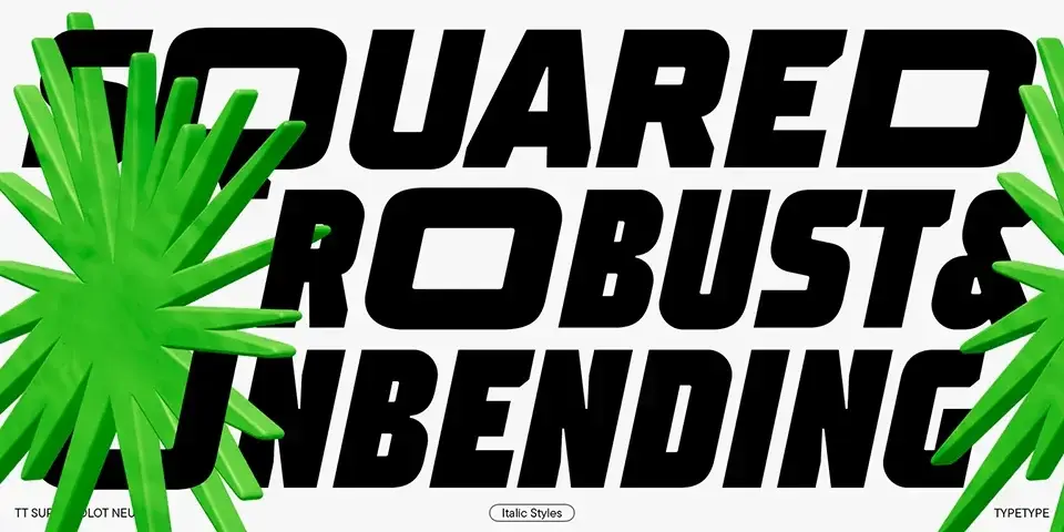 TT Supermolot Neue Font Family