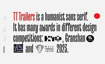 TT Trailers Font Family