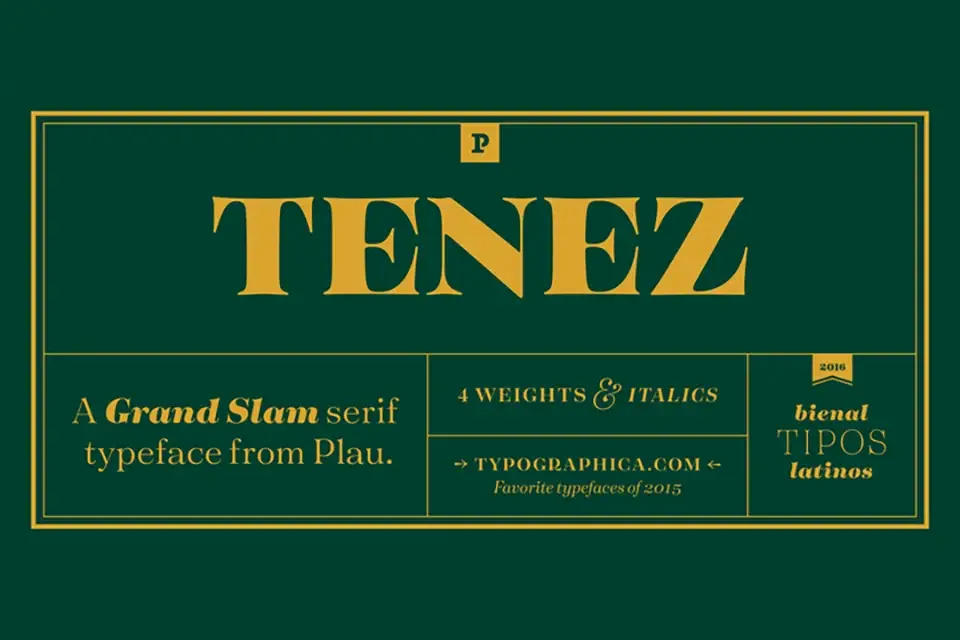 Tenez Font Family