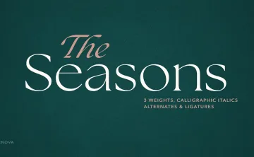 The Seasons Font Family