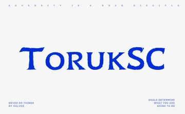 TorukSC Font