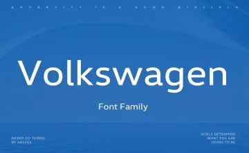 Volkswagen Font