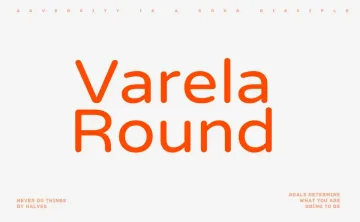 Varela Round Font