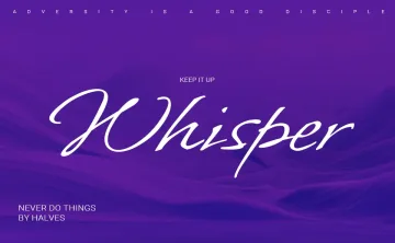 Whisper Font