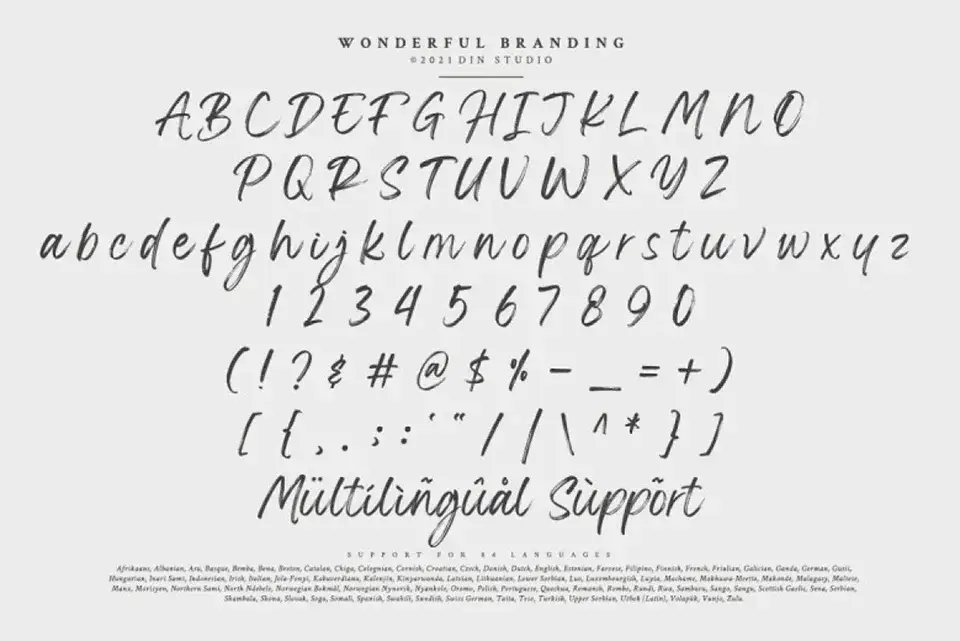 Wonderful Branding Font