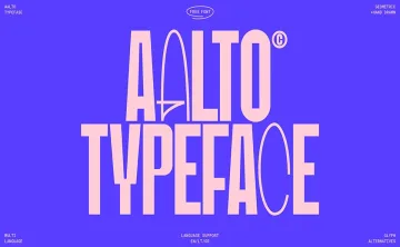 Aalto Display Font