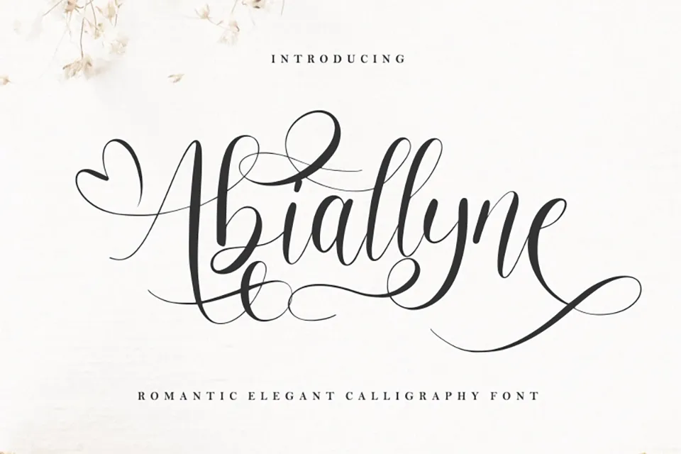 Abiallyne Font