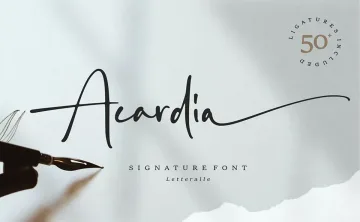 Acardia Font