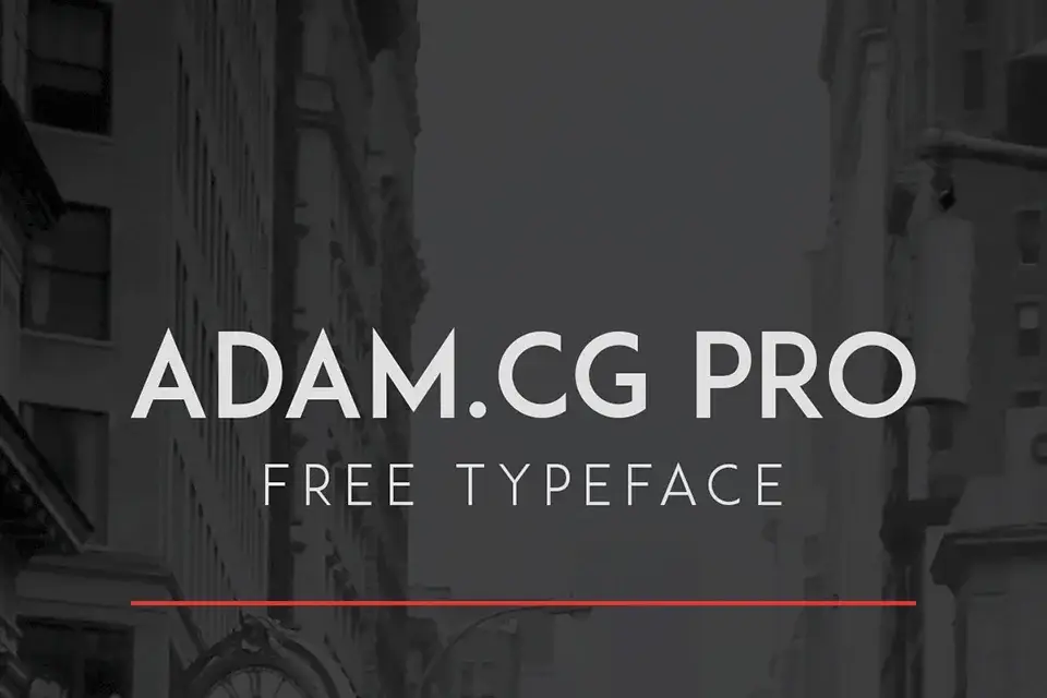 ADAM.CG PRO Font download