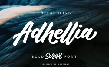 Adhellia Font