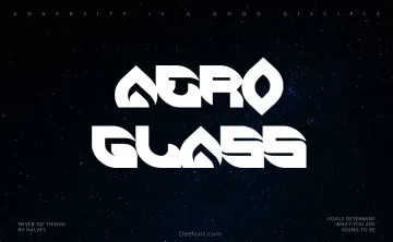 Aero Glass Font