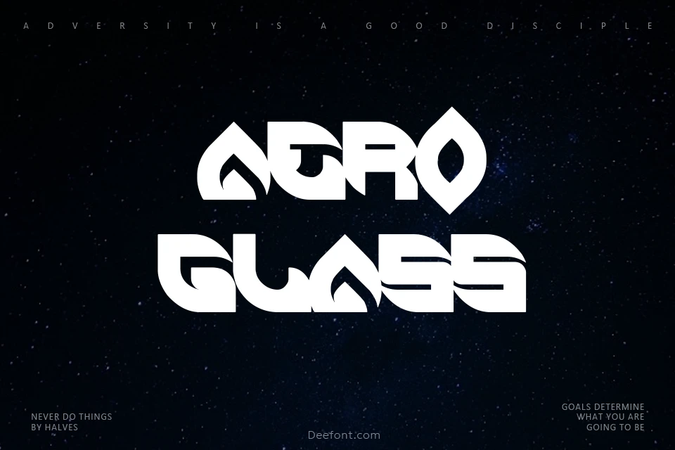 Aero Glass Font