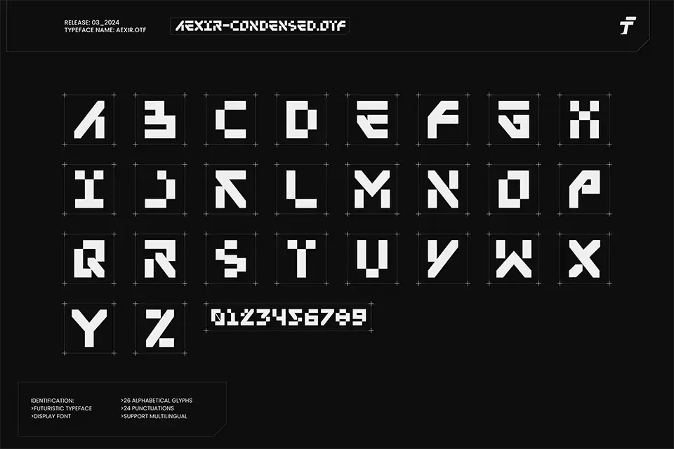 Futuristic Font download