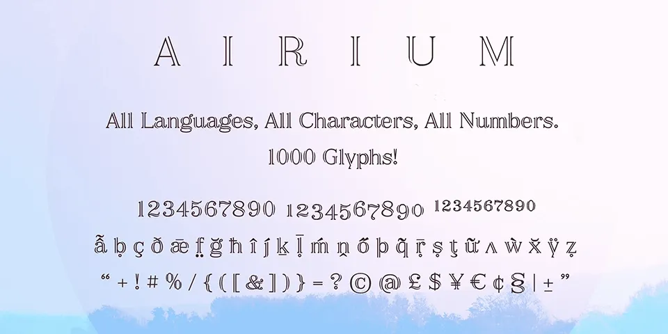 Airium Font