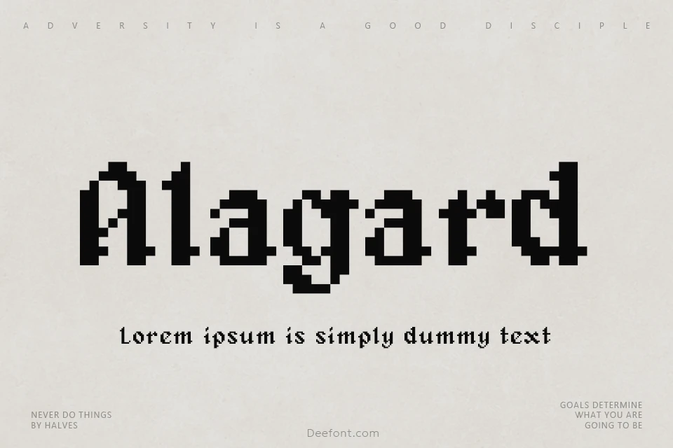 Alagard Font