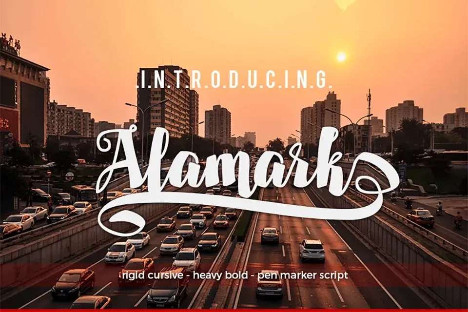 Alamark Font