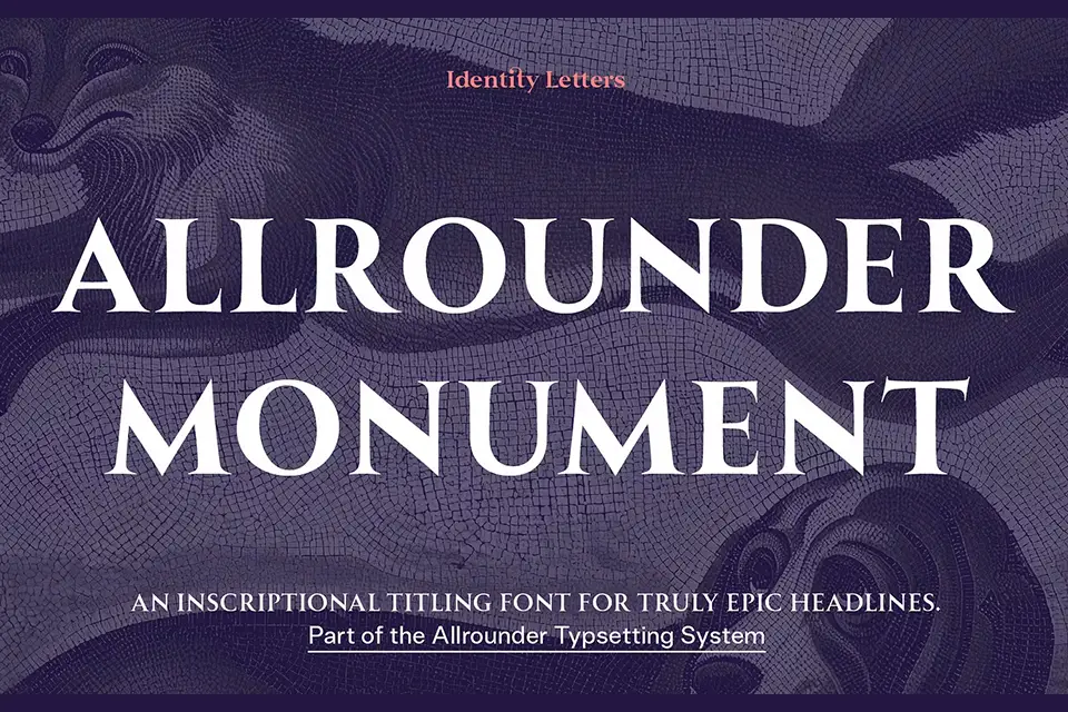 Allrounder Monument Font Family