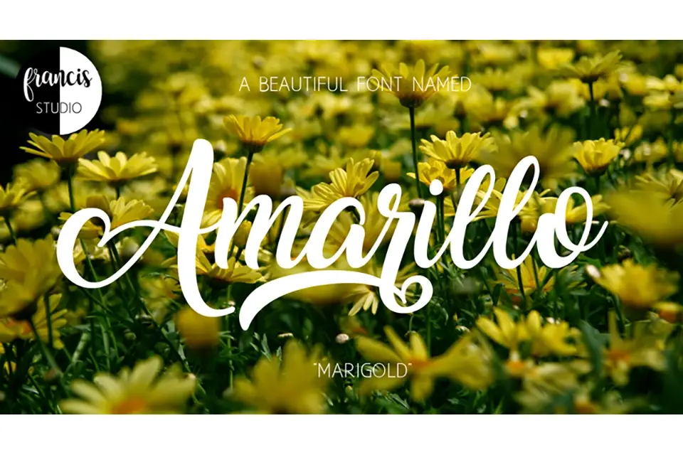 Amarillo Font