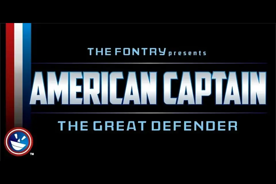 American Captain Font