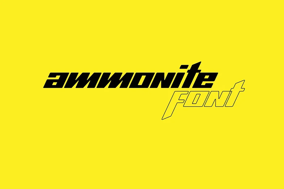 AMMONITE - FREE ENERGETIC DISPLAY FONT