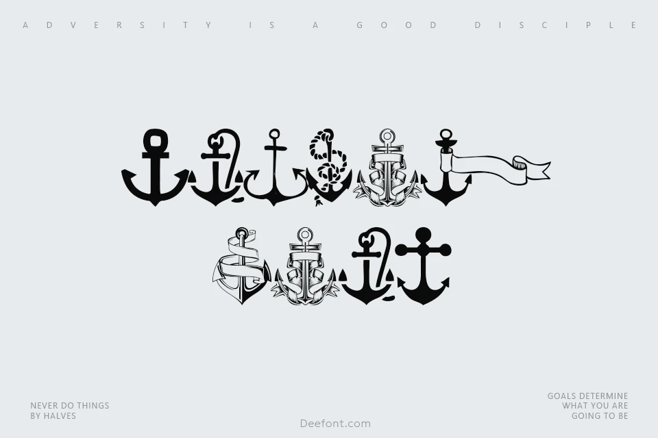 Anchor Font