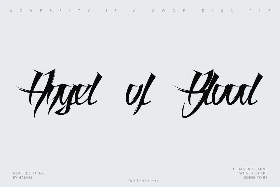 Angel of Blood Font