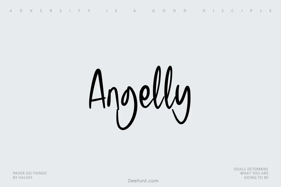 Angelly Font