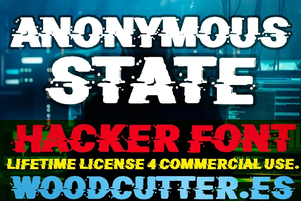 Anonymous State Font