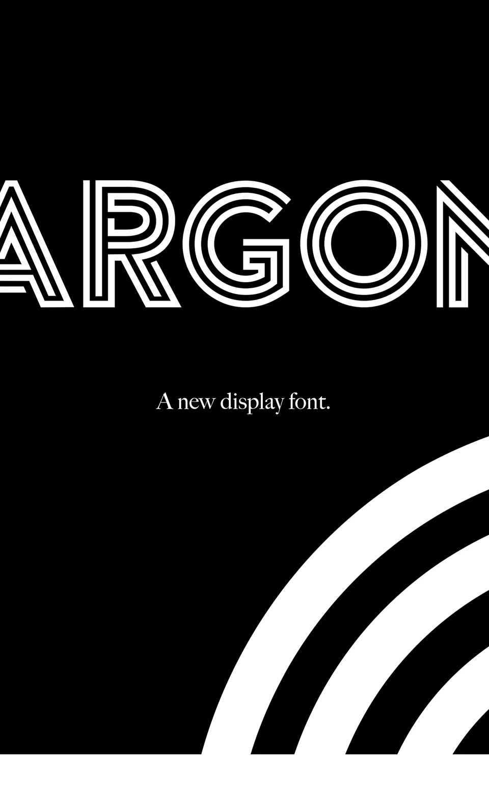 Argon font download